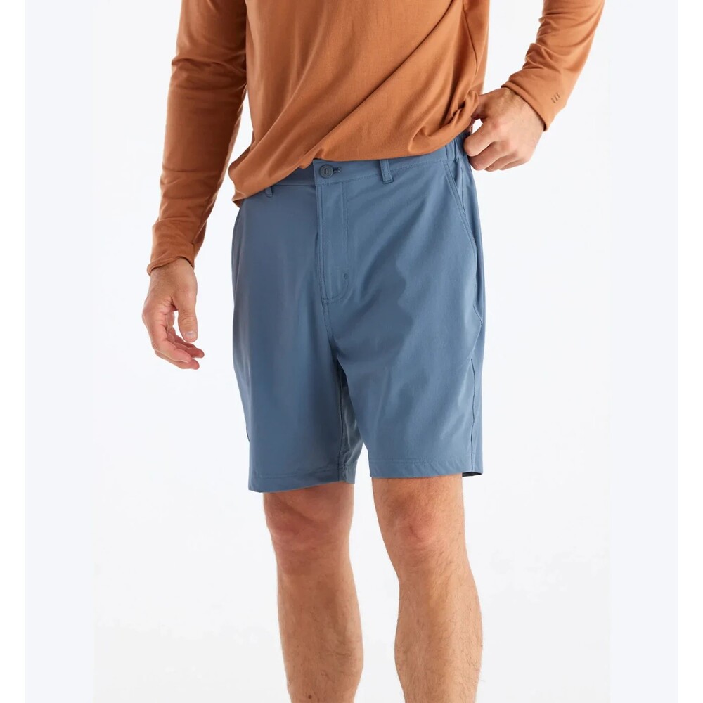 Free Fly Men's Latitude Short, Slate Blue, Size L